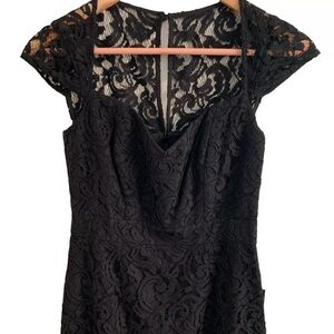 J Crew Tinsley Black Wedding Bridesmaid Cocktail Party EUC 14